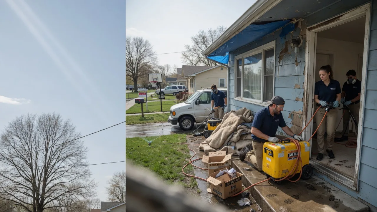 Basement Flood Cleanup in Troy, WV near me
